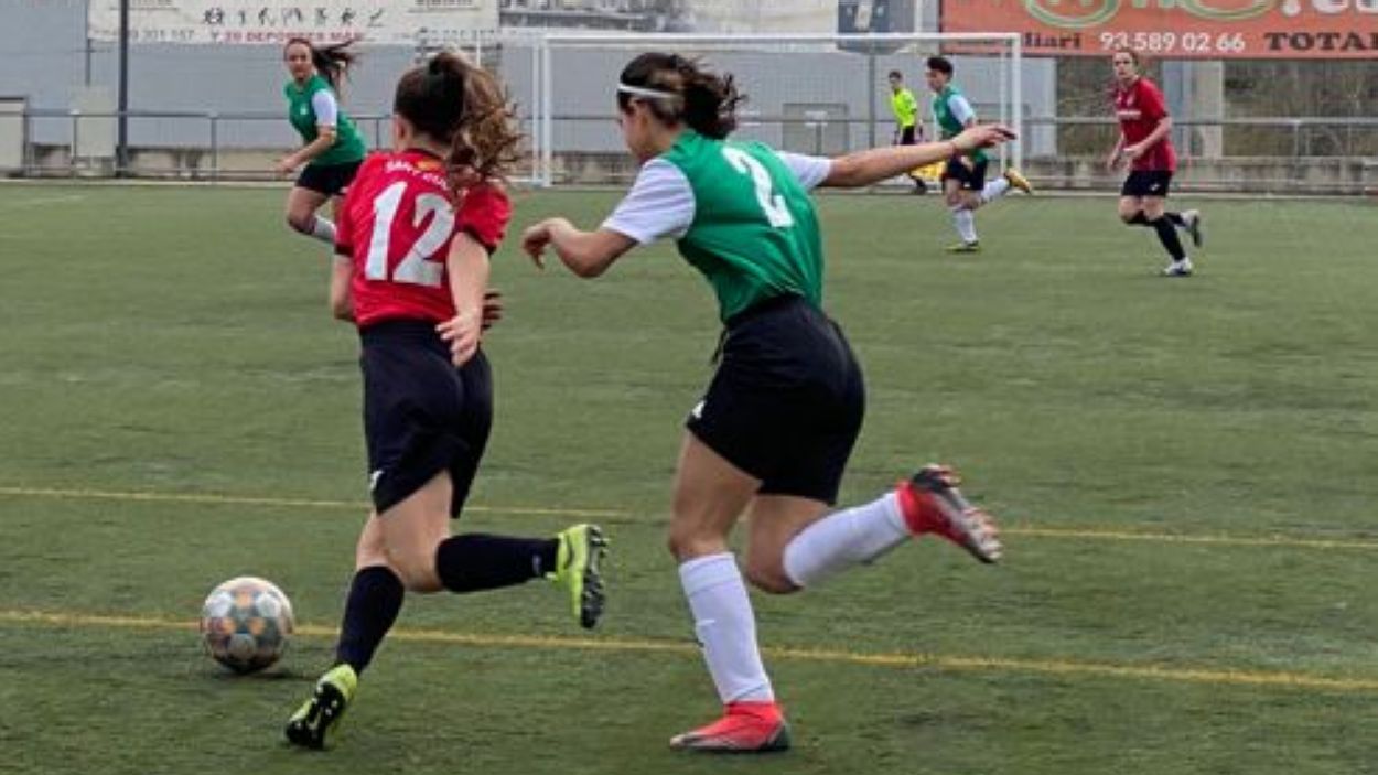 El Sant Cugat FC femení empata a 1 al camp de l'Andorra