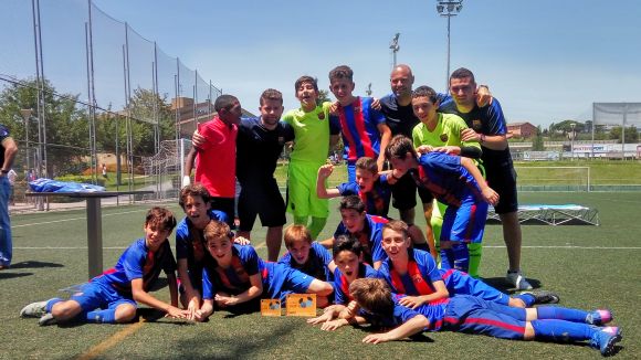 El Barça es proclama campió de l'11a edició del Torneig Jaume Tubau aleví després de golejar el Junior