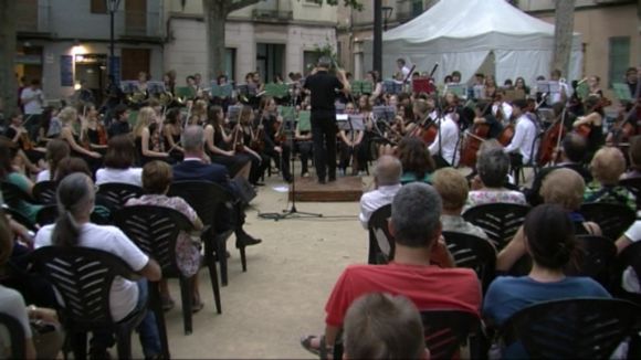 Les orquestres Fusió i Jong Twente captiven el públic en una actuació conjunta