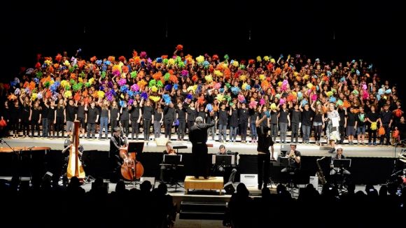 El Teatre-Auditori acull 46 escoles del Vallès per la Cantània