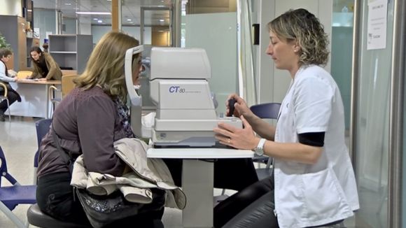 L'IdcSalut HGC instal·la un punt gratuït de diagnosi del glaucoma