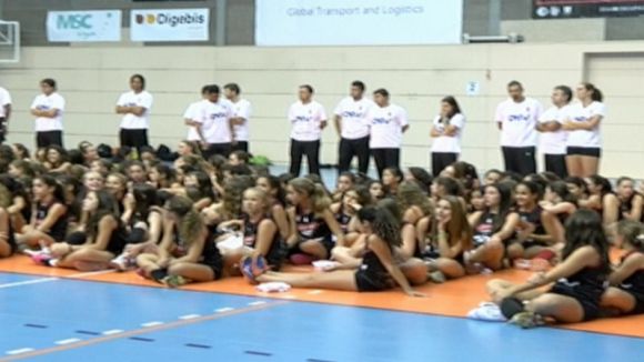 El DSV-Volei Sant Cugat presenta els equips i candidatura al Campionat Infantil