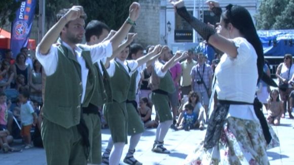 Cinc colles de balls i entremesos d'arreu de Catalunya es donen cita a la Festa Major de Sant Cugat