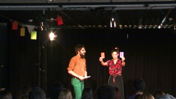 Una vuitantena de persones a la quarta 'Lliga Improsionant'