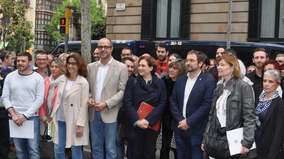 Front comú dels alcaldes contra el recurs del Constitucional a la llei d'emergència social