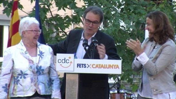 Mas posa la gestió municipal de Sant Cugat com a exemple del que ofereix CDC