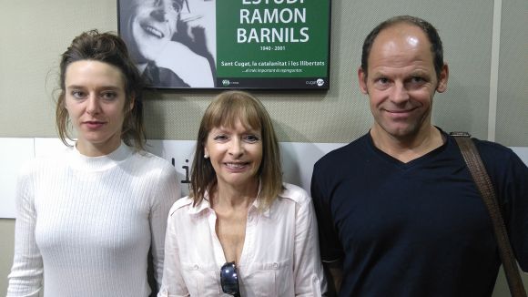 Els guardonats a la 1a Biennal d'Escultura Valldoreix dels Somnis visiten el magazín