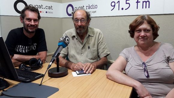 Els fills de 'Caballu Petit', a l'espai 'Històries de Sant Cugat' del magazín