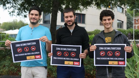 ERC-MES portarà al Senat les maniobres militars al Parc de Collserola