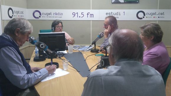 El ressò de la Festa de la Hispanitat i les maniobres militars a Collserola, a la tertúlia 'El Gall del Monestir'