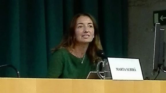 Marta Subirà (secretària de Sostenibilitat): 'Les accions contra el canvi climàtic comporten estalvi econòmic'