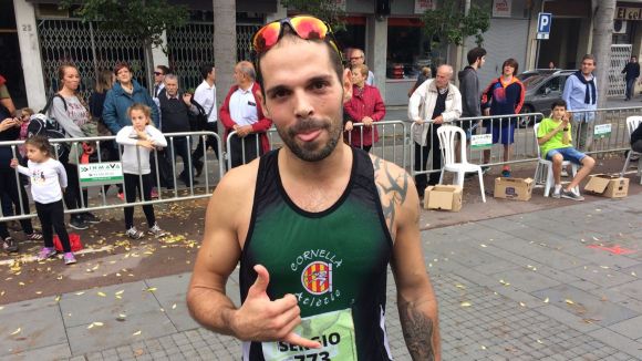 Sergio Enríquez i Rosa Díez, guanyadors de la 33a Mitja Marató de Sant Cugat