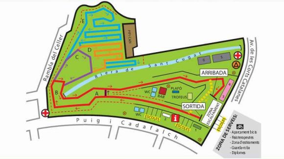 Talls de trànsit pel 18è Cros Ciutat de Sant Cugat aquest diumenge