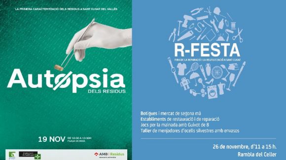 Sant Cugat se suma a la Setmana Europea de la Prevenció de Residus amb dues activitats