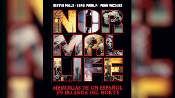 Cal Temerari acull avui la presentació del còmic d'Esteve Polls i Sergi Pareja 'Normal Life'