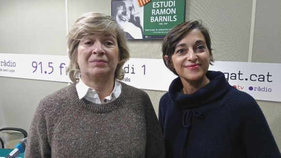 La directora de Gatopardo Ediciones, Mónica Monteys, a l'espai de literatura del magazín