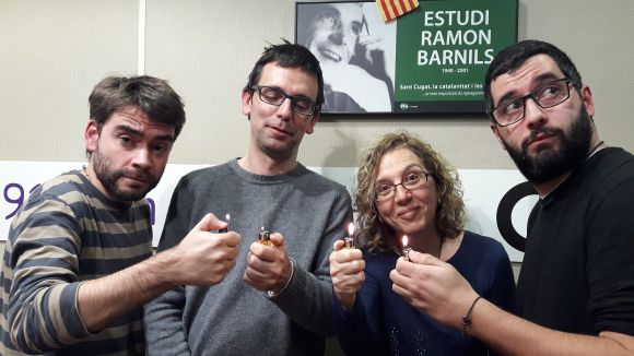 L'equip del professor Daniel Ruiz-Trillo 'aguanta l'espelma' a l'espai de català del magazín