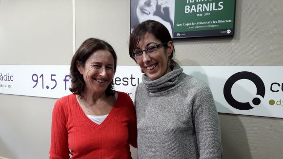 El 'Sant Cugat a fons' rep la visita d'una alumna argentina de cursos de català