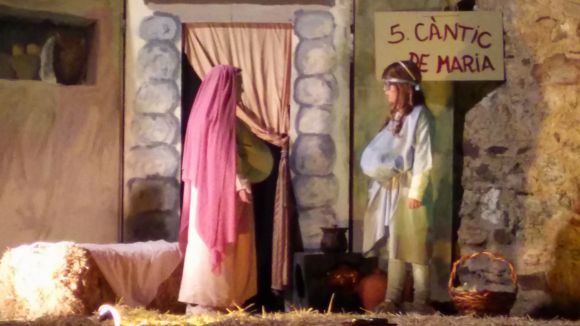 El Pessebre Vivent celebra 40 anys d'història amb centenars de visitants