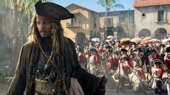 El capità Jack Sparrow torna a la gran pantalla a 'Piratas del Caribe: la venganza de Salazar'