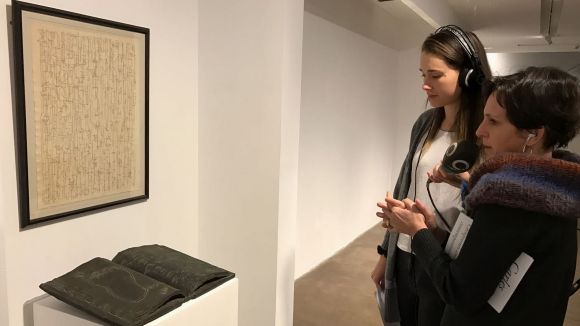 El magazín visita les obres del galerista Carles Taché al Centre d'Art Maristany