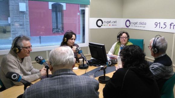 La tertúlia parla de poesia i de la campanya que vincula el Barça amb Catalunya