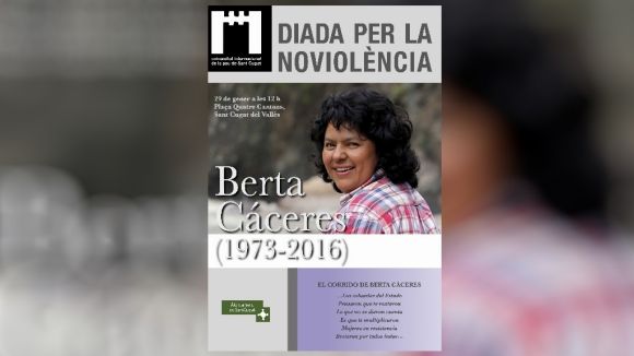 La Unipau recordarà l'activista hondurenya Berta Cáceres amb motiu de la Diada de la No-violència