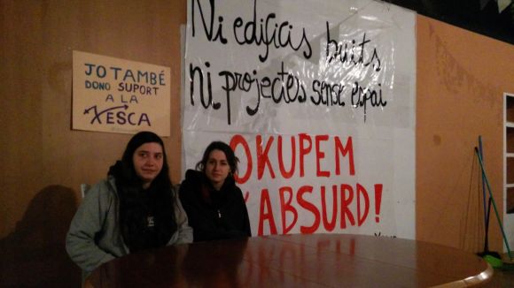 La Xesca lamenta 'l'especulació' que exerceix Banc Sabadell i anuncia una campanya per visibilitzar l'okupació