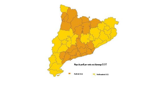Activada l'alerta de 'perill alt' per vent al Vallès Occidental