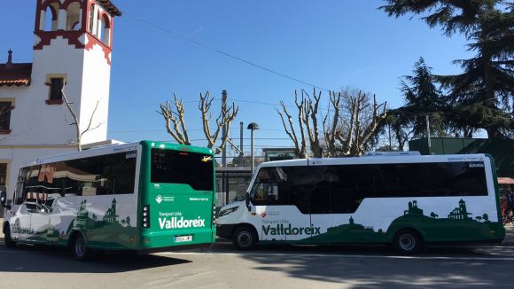 Valldoreix estrenarà aquest dimecres dos autobusos amb un model de carrosseria pioner