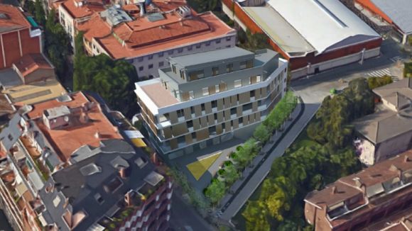 Pas endavant per canviar l'aspecte de l'illa entre Francesc Moragas i la Rambla Can Mora