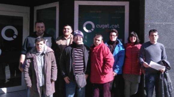 El Grup Catalònia coneix el dia a dia del Centre Ocupacional d'Aspasur de Ripollet