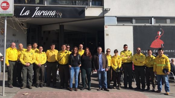 L'ADF rep una donació de material valorat en 1.000 euros del restaurant La Jarana