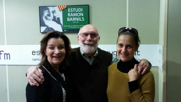 El 'Molta Comèdia' rep la visita de l'Escola Fusió per parlar de l'espectacle que fan al Teatre Mira-Sol