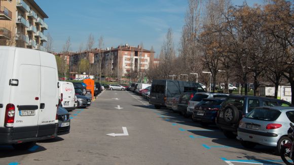 Veïns de l'aparcament de Josefina Mascareñas rebutgen la zona blava