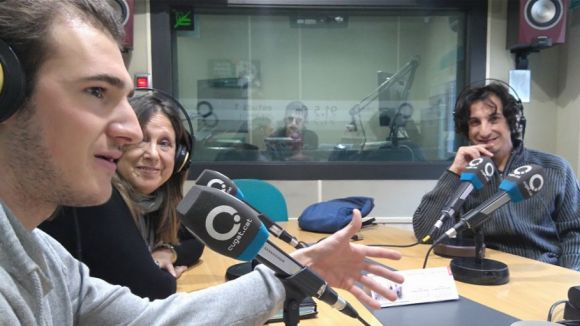 Actors santcugatencs analitzen la situació del teatre català, al magazín