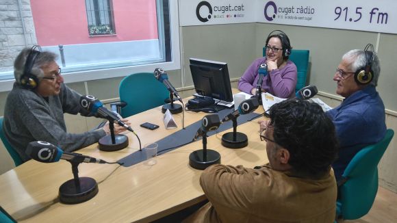 La tertúlia parla de les problemàtiques del teatre català