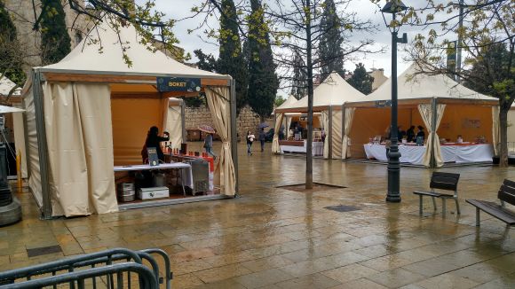 La pluja desllueix els actes de dissabte del 'Sant Cugat ve de gust'