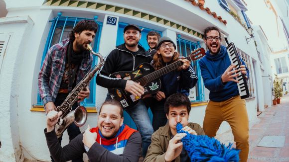 La música de Buhos, un dels plats forts de la jornada a la Festa Major