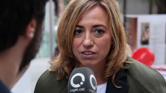 El PSC de Sant Cugat s'afegeix a les mostres de condol per la mort de Carme Chacón