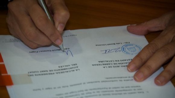 L'Ajuntament i Foment formalitzen el traspàs de la gestió de tres vies que 

creuen la B-30 a Sant Cugat