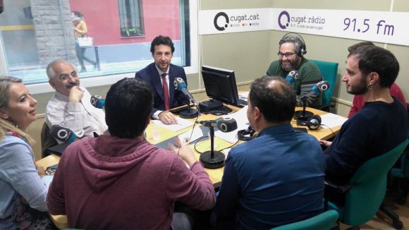 La proposta d'implementar zones verda i taronja a Sant Cugat, a la tertúlia de polítics de Cugat.cat