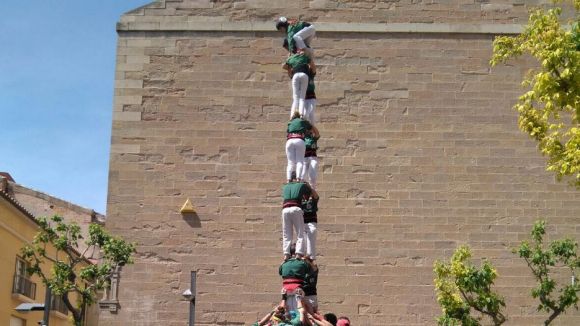 L'actuació dels Castellers a Igualada i l'Encabronada, al 'NiTrad'