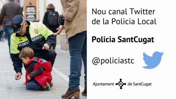 La Policia Local estrena Twitter i engega una campanya per controlar l'ús del casc