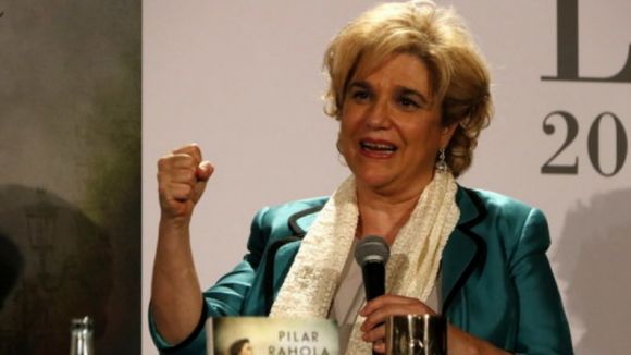 Pilar Rahola presenta 'Rosa de cendra', premi Ramon Llull d'enguany, aquest dissabte al Cafè Auditori