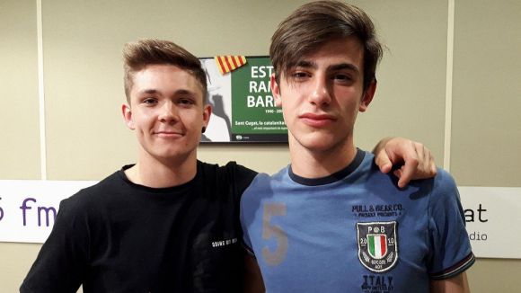Pau Costa, subcampió de les Olimpíades de Geografia, visita el magazín