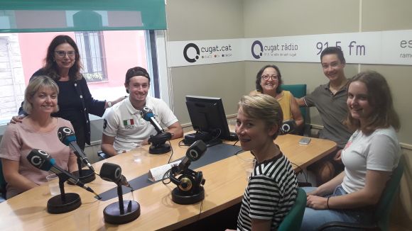 Alumnes suecs d'intercanvi visten el magazín per parlar de la seva experiència a Sant Cugat