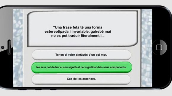 Aplicacions per aprendre català, a l'espai 'L'Anell al dit'