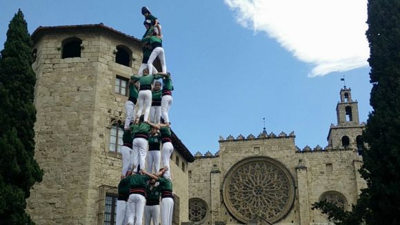 Els Gausacs posen punt final a l'etapa Samsó-Castellarnau a la Diada de la Colla