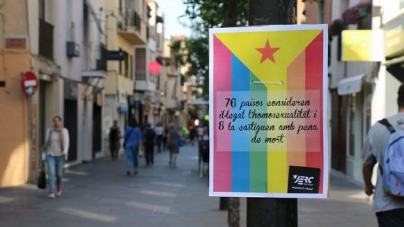 ERC-MES i les JERC critiquen el govern local per la manca d'accions contra la LGTBIfòbia
